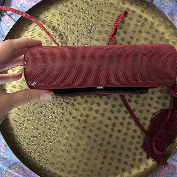 Red Rafael Sanchez Purse/ Clutch - Picture 7 of 10